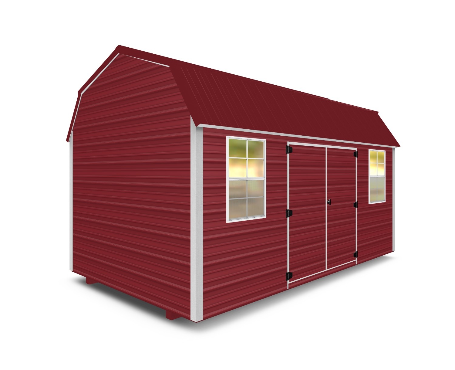 Metal Side Lofted Barn