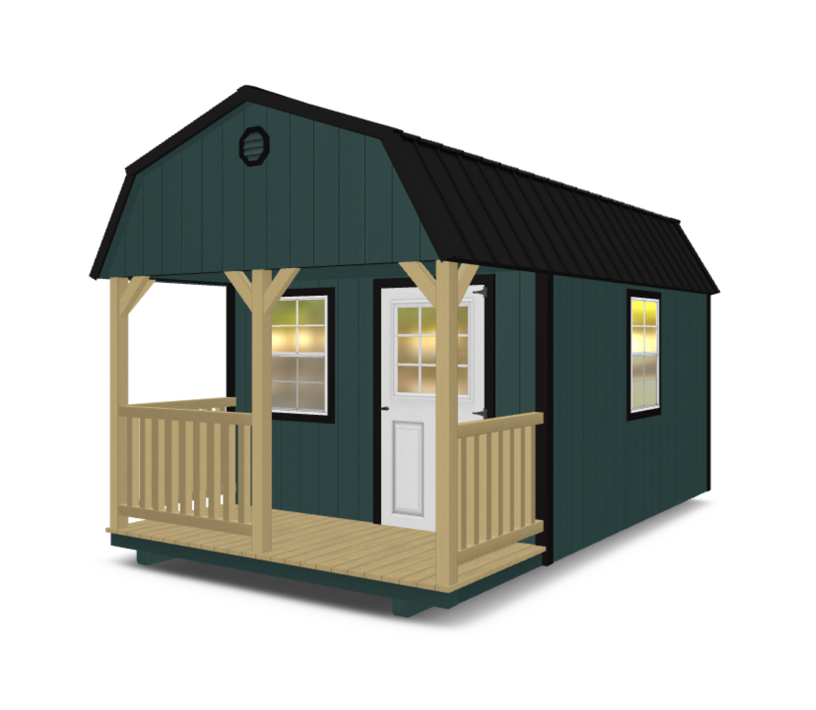 Elite Lofted Barn Cabin